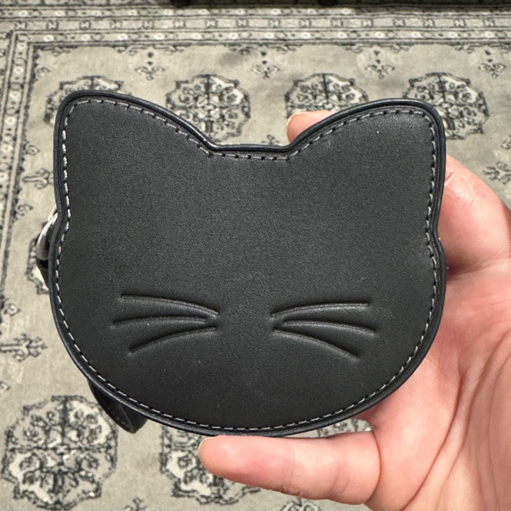 Coach Black Cat Coin Purse